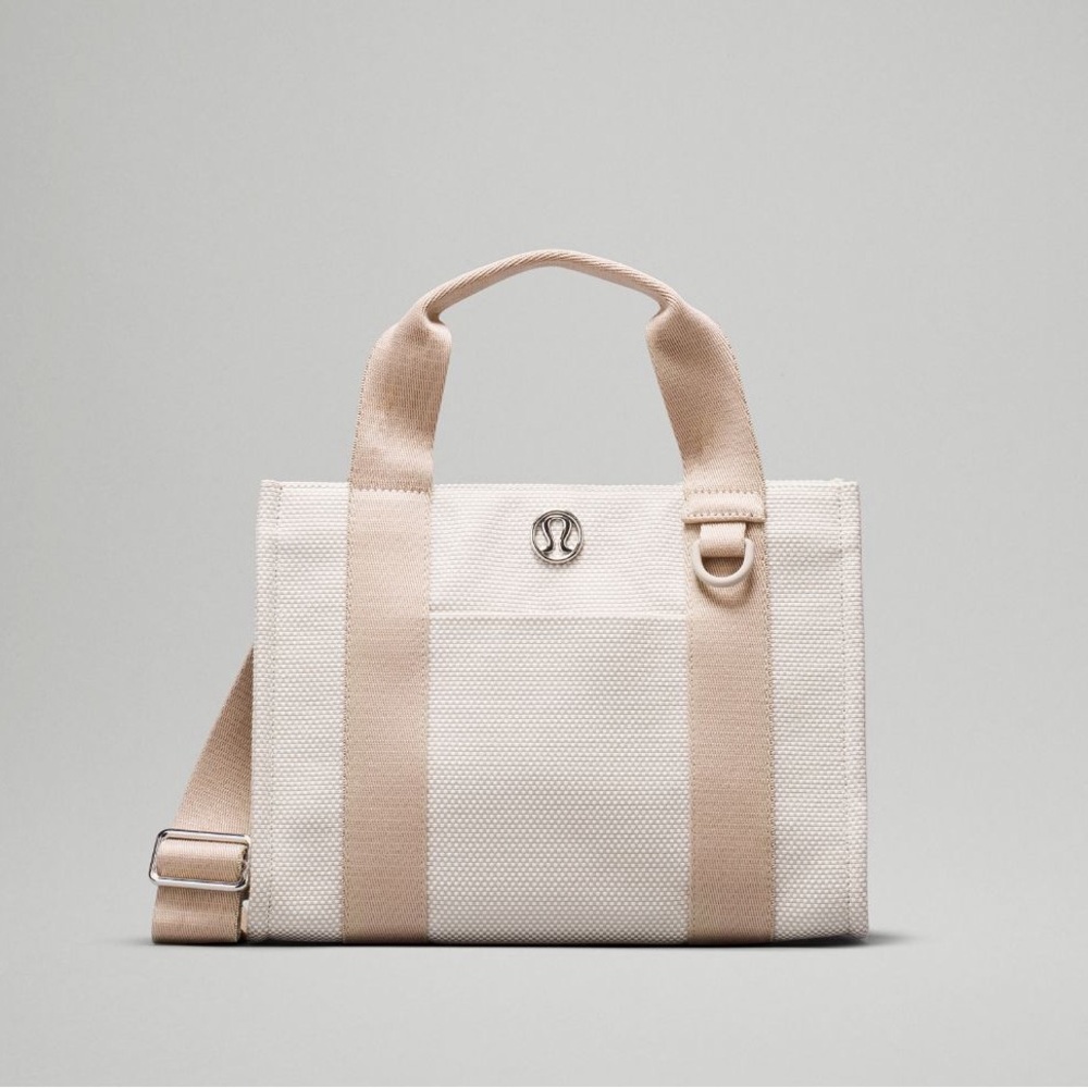 Lululemon Two-Tone Canvas Mini Tote Bag 4.5L